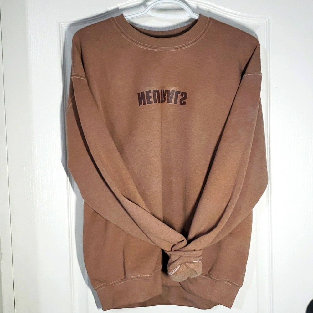 Neutrals brown sweatshirt